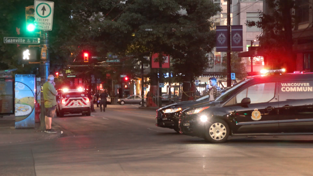 Man Injured In Downtown Vancouver Stabbing: Police | CTV News