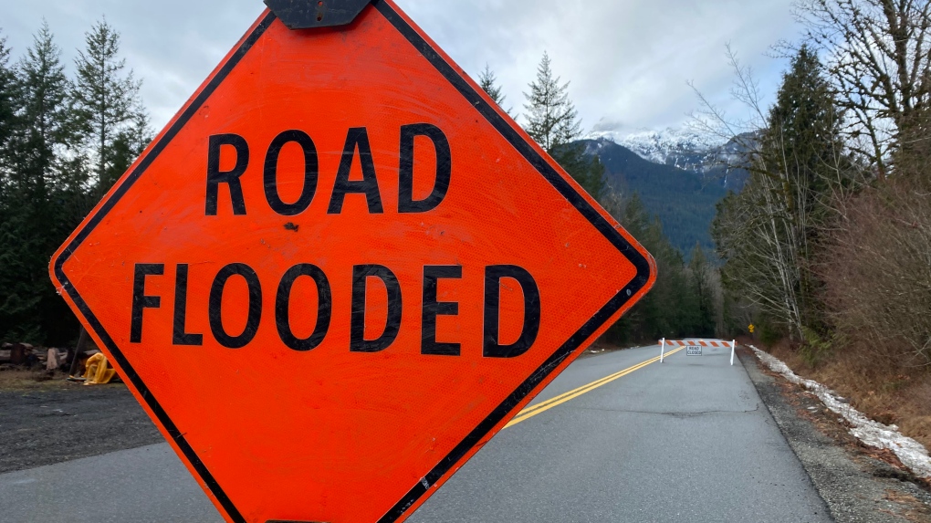 Squamish road closed due to flooding CTV News