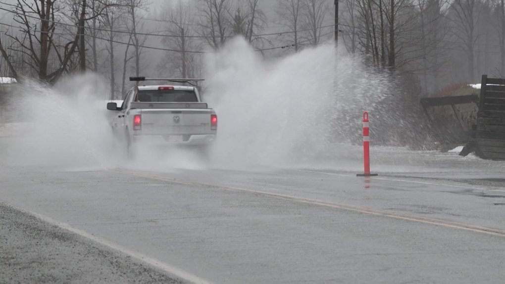 Flood danger remains in Pemberton