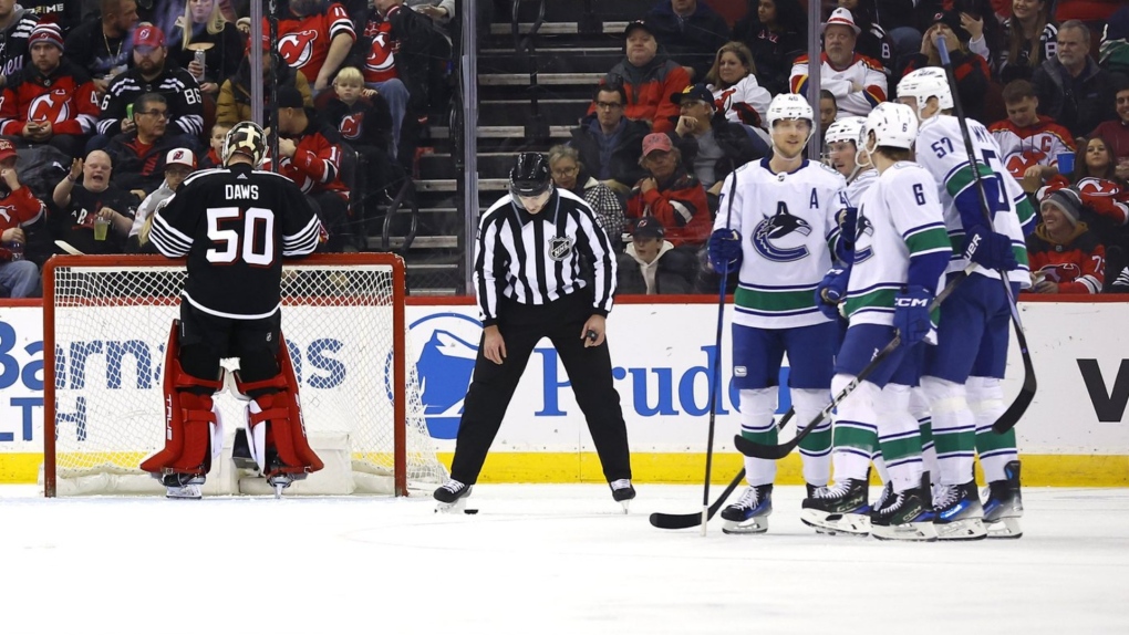 New jersey devils clearance vancouver canucks