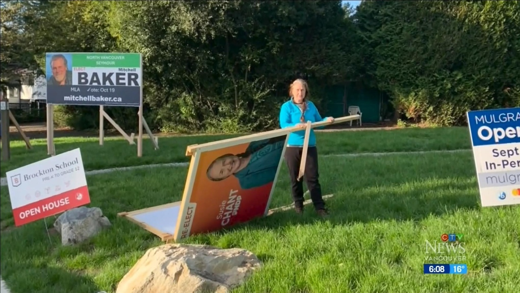 B.C. election signs stolen