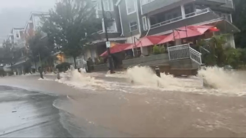 Flooding prompts evacuation in Deep Cove