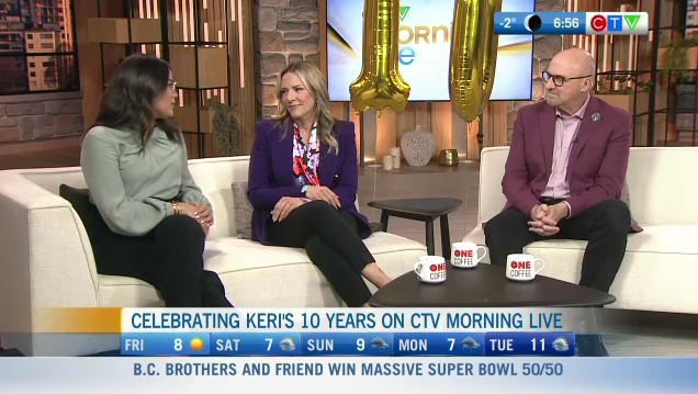 Celebrating Keri's 10 Years On CTV Morning Live