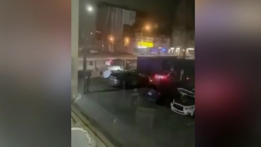 Police shooting caught on video