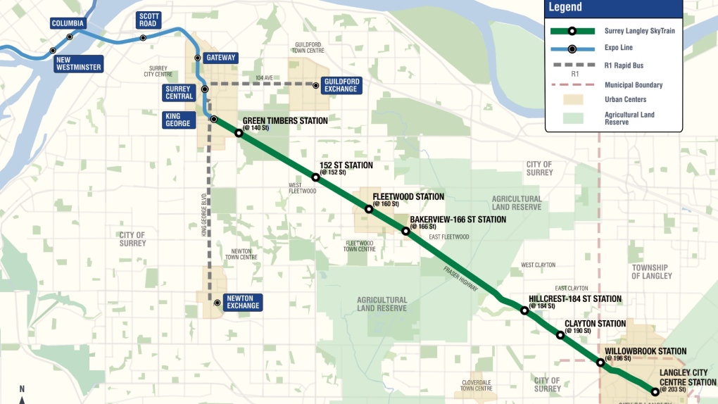 Cost of Surrey-Langley SkyTrain balloons to $6B