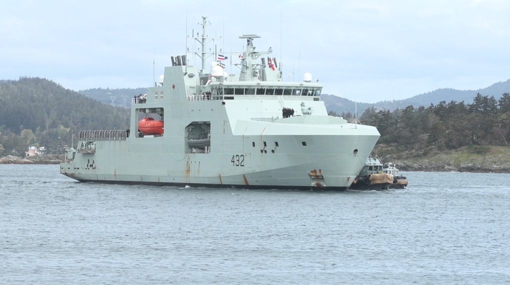 Arctic And Offshore Patrol Vessel HMCS Max Bernays Arrives In CFB   Hmcs Max Bernays 1 6848196 1713222508258 