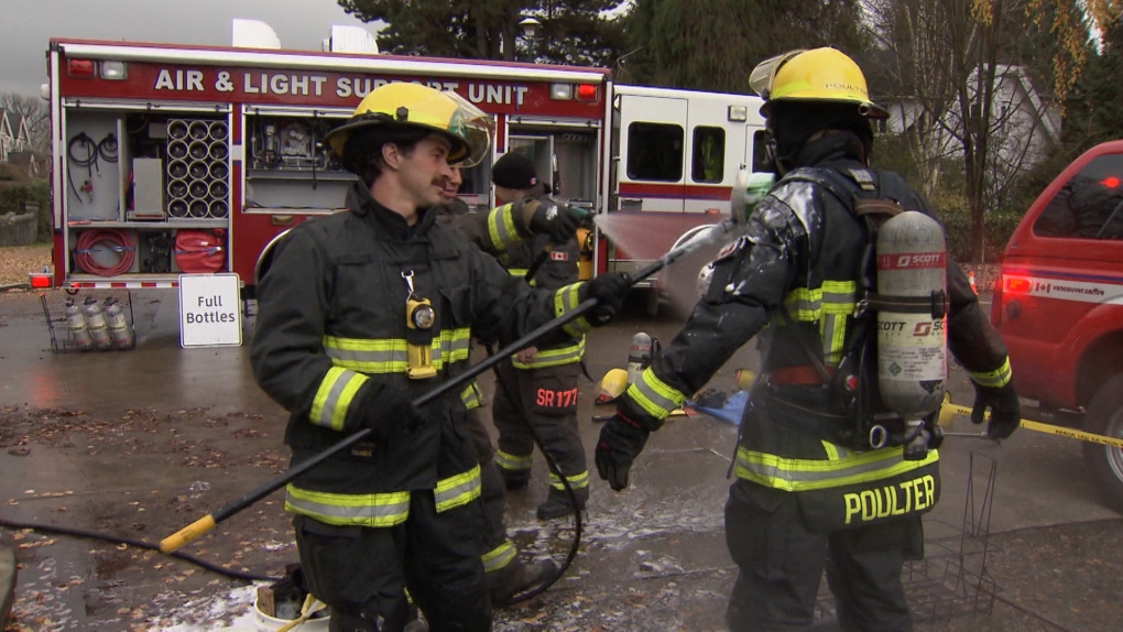 Vancouver firefighters to get non-toxic gear