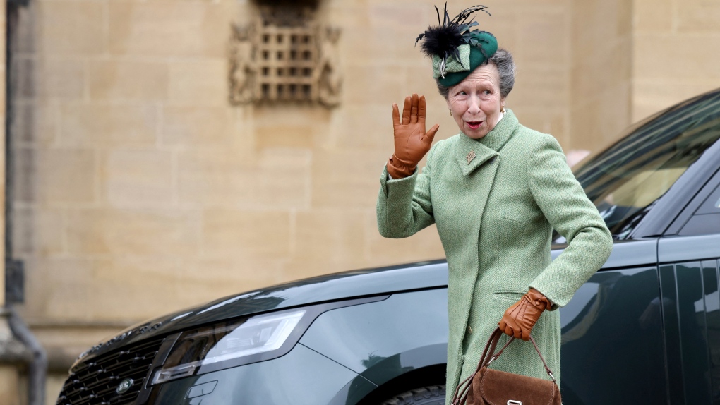 Princess Anne arrives in B.C. for 3-day trip | CTV News