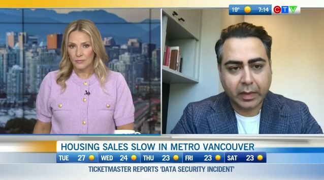 Housing Sales Slow in Metro Vancouver