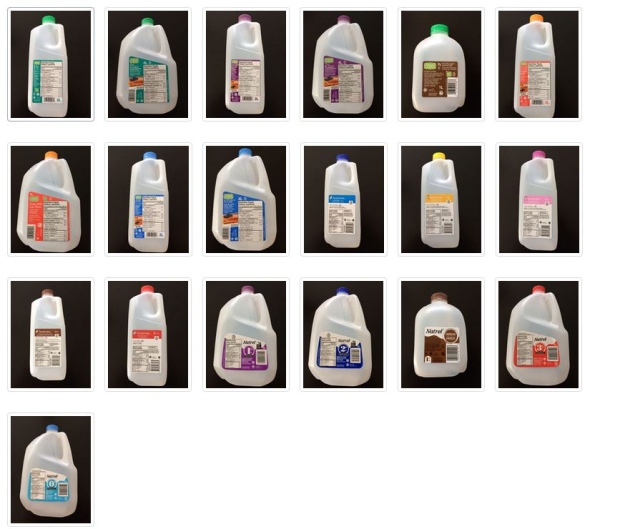 Recalled milk products