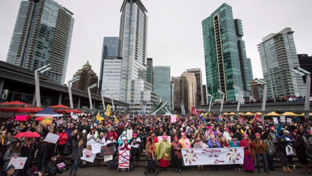 Vancouver women's march