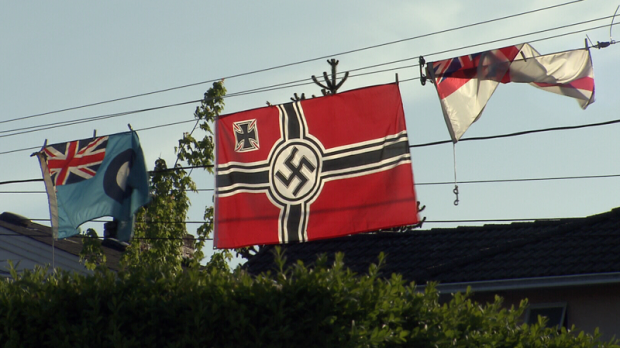 Swastika flag