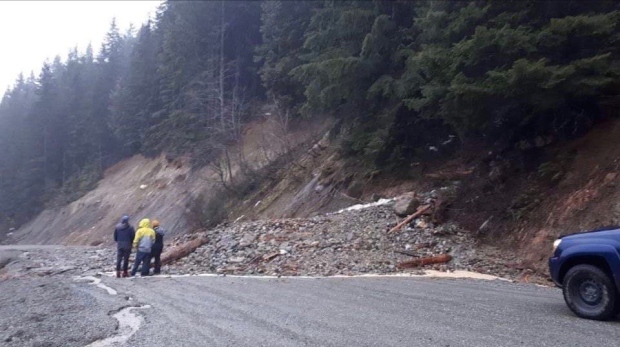 Sasquatch landslide