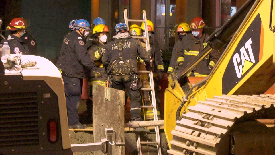 Rescue at Vancouver construction site