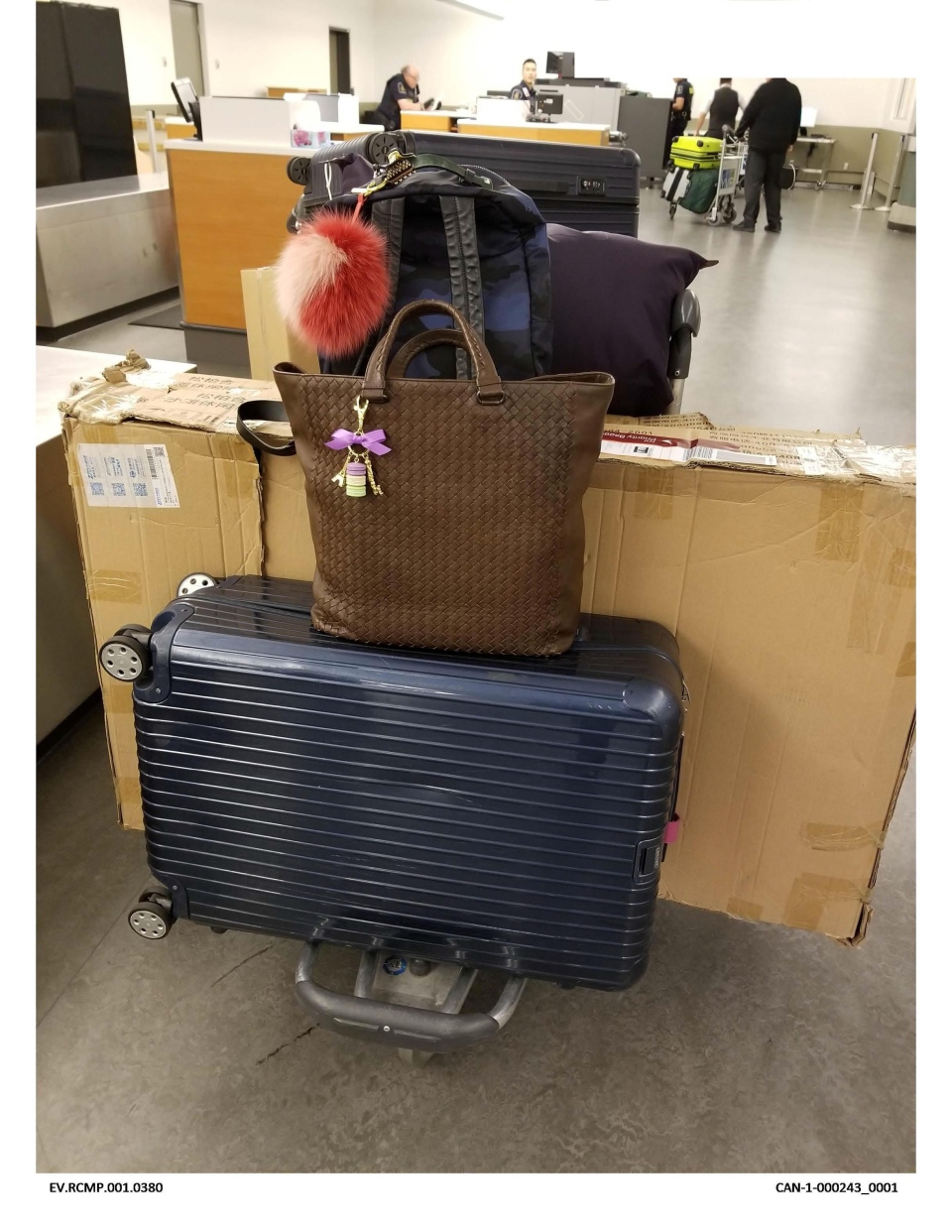 Meng Wanzhou’s luggage
