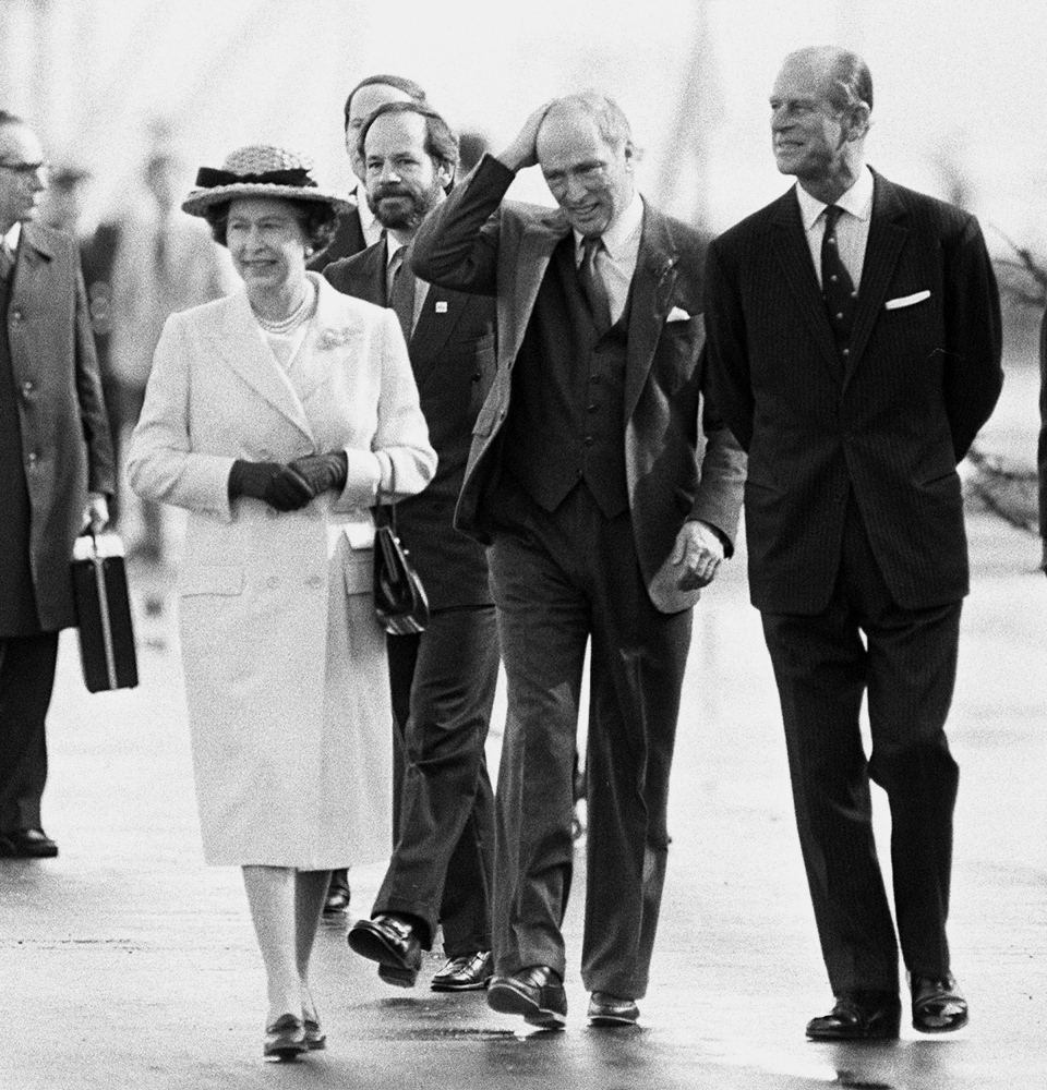 Queen, Pierre Trudeau and Prince Philip in B.C.