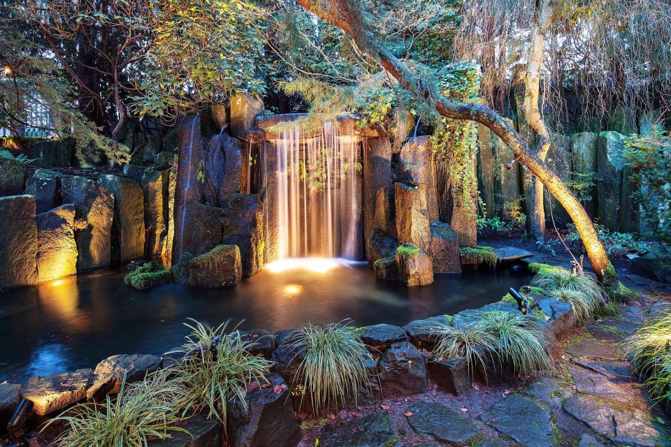 Belmont Estate - waterfall